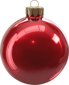 Bola Navidad Roja Sanlah